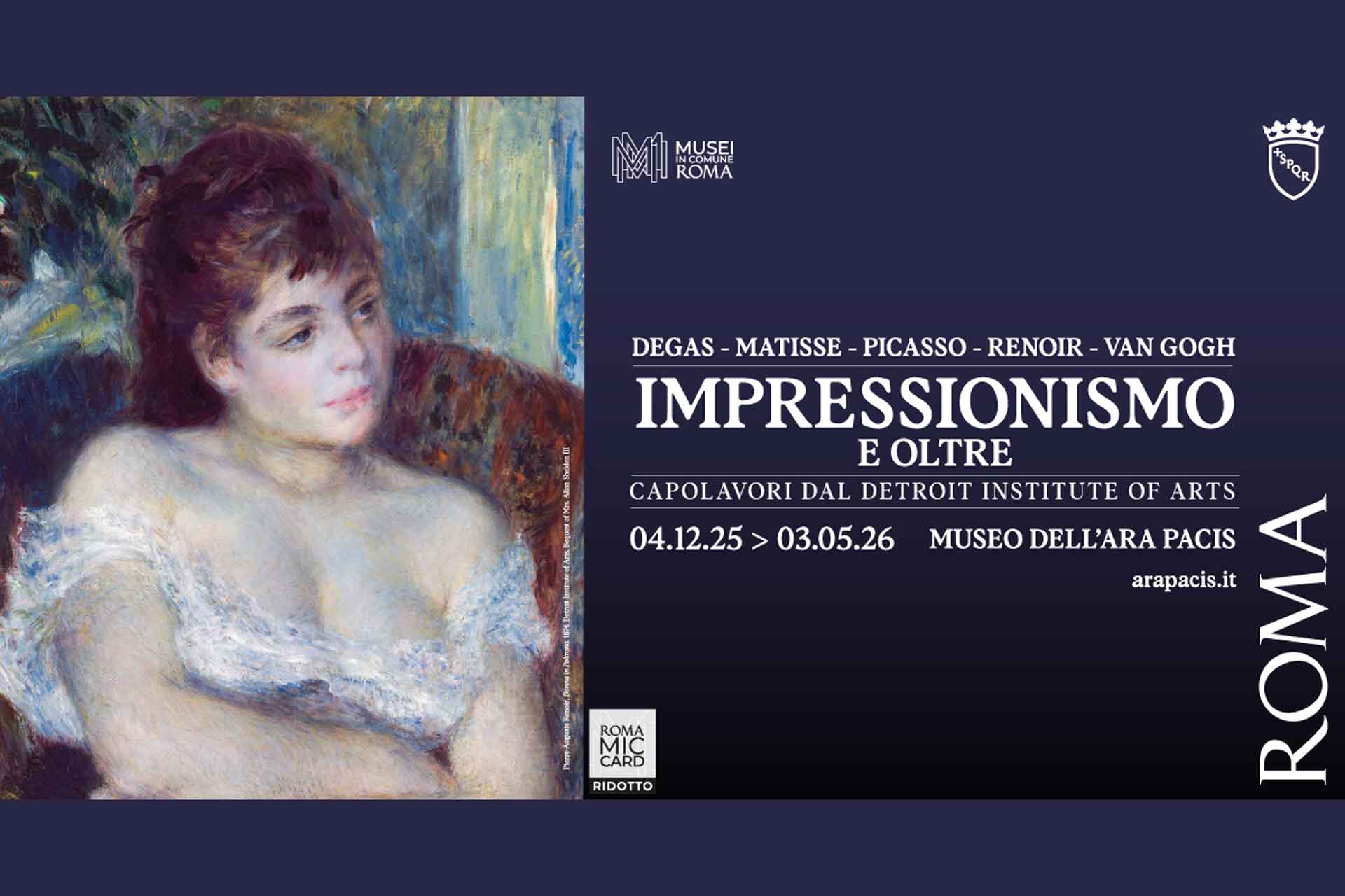 Scheda dettaglio: Impressionismo e oltre. Capolavori dal Detroit Institute of Arts