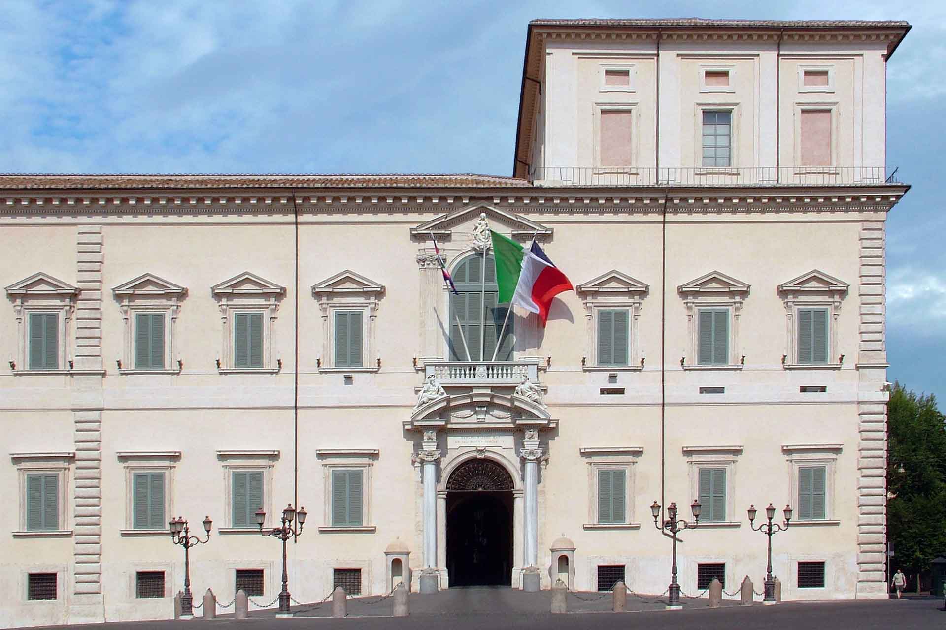 Il palazzo del Quirinale