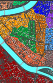 mappa di roma